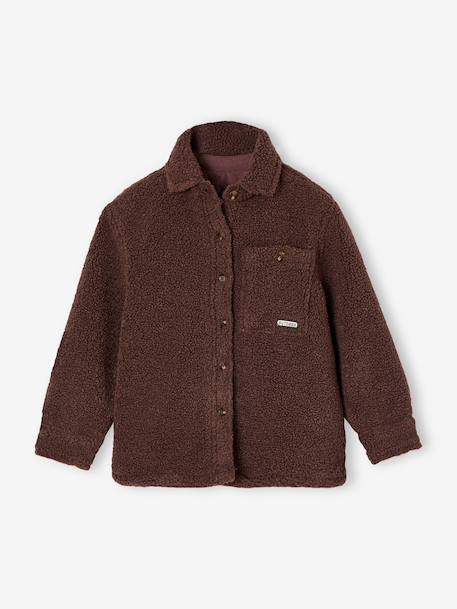 Chemise garçon en sherpa écru+noisette 7 - vertbaudet enfant 