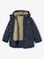 Parka 3 en 1 fille amovible blush+marine 19 - vertbaudet enfant 