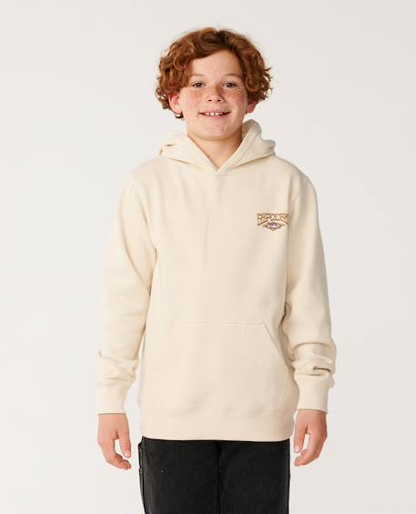 Sweat à capuche garçon air shred Pine night+Vintage white 7 - vertbaudet enfant 
