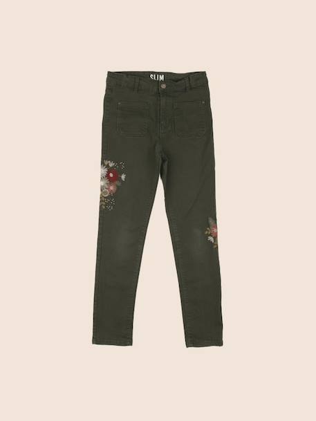 Pantalon - 10 ans Vert 1 - vertbaudet enfant 