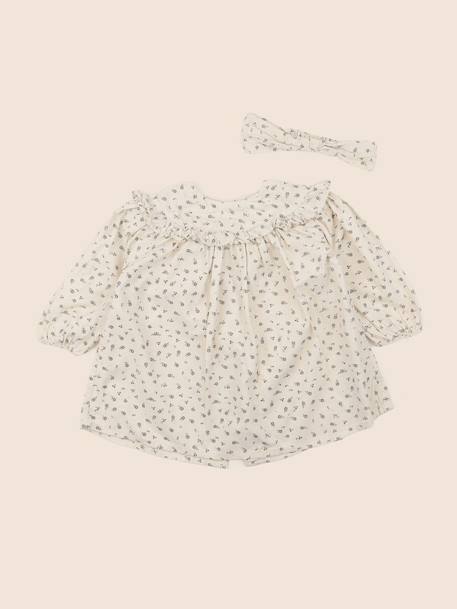 Robe - 18 mois Beige 1 - vertbaudet enfant 