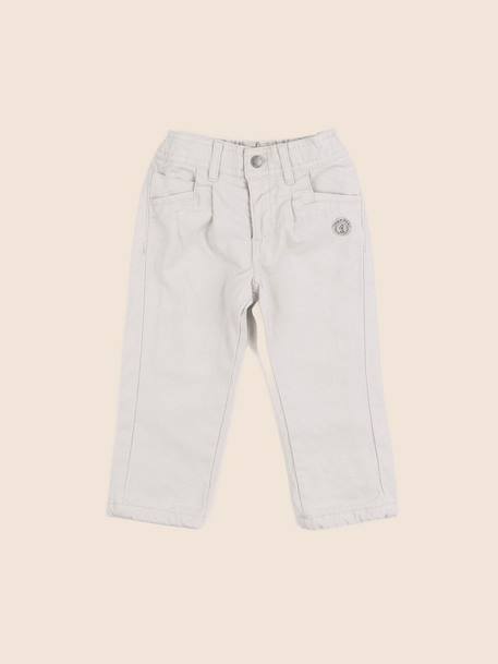 Jean - 12 mois Beige 1 - vertbaudet enfant 