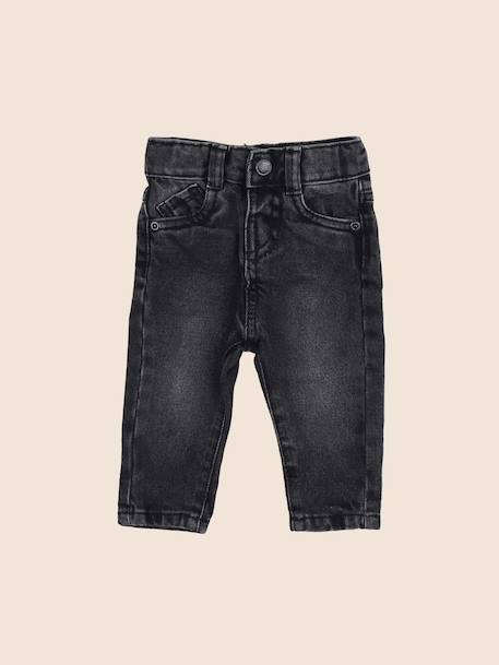 Jean - 3 mois Gris 1 - vertbaudet enfant 