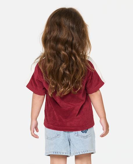 T-shirt à manches courtes fille road trip terry Plum 2 - vertbaudet enfant 