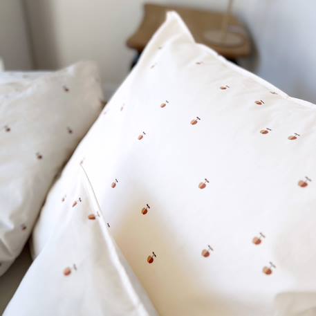 Parure de lit percale coton bio Arc-en-ciel+Caramel+Forêt+Petit buis+Sable+Sapins+Vert sauge 19 - vertbaudet enfant 