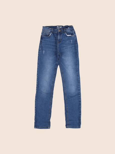 Jean - 12 ans Bleu 1 - vertbaudet enfant 