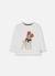 T-shirt garçon en maille imprimé chien Blanc 2 - vertbaudet enfant 