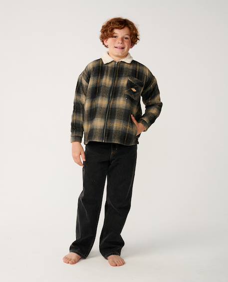 Veste sherpa garçon surf Black 4 - vertbaudet enfant 