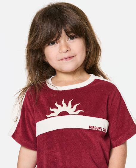 T-shirt à manches courtes fille road trip terry Plum 4 - vertbaudet enfant 