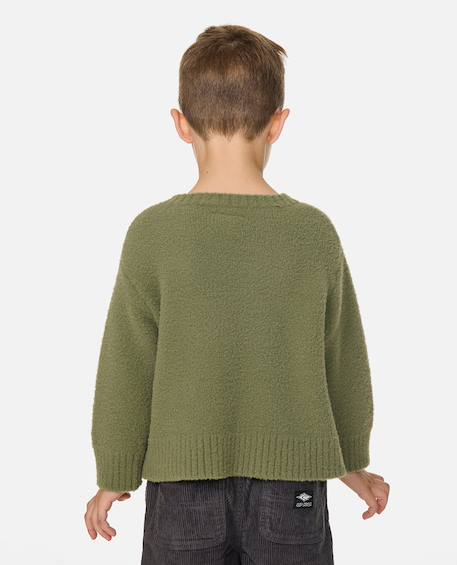 Pull ride the wave knit garçon Vert surplus 2 - vertbaudet enfant 