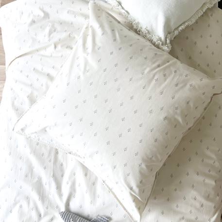 Parure de lit percale coton bio Arc-en-ciel+Caramel+Forêt+Petit buis+Sable+Sapins+Vert sauge 23 - vertbaudet enfant 