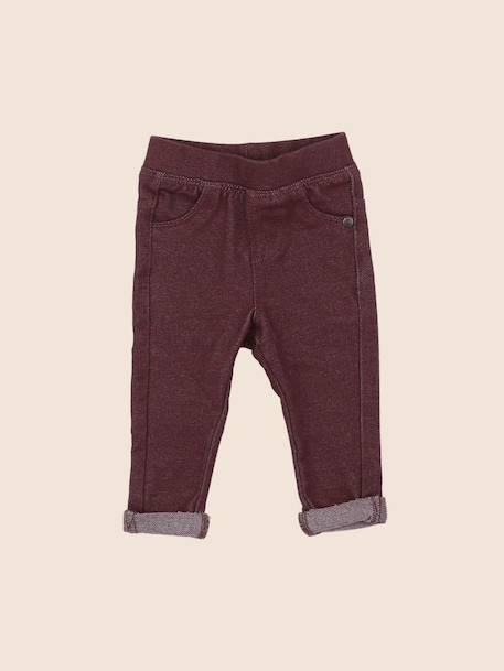 Jegging - 3 mois Rouge 1 - vertbaudet enfant 