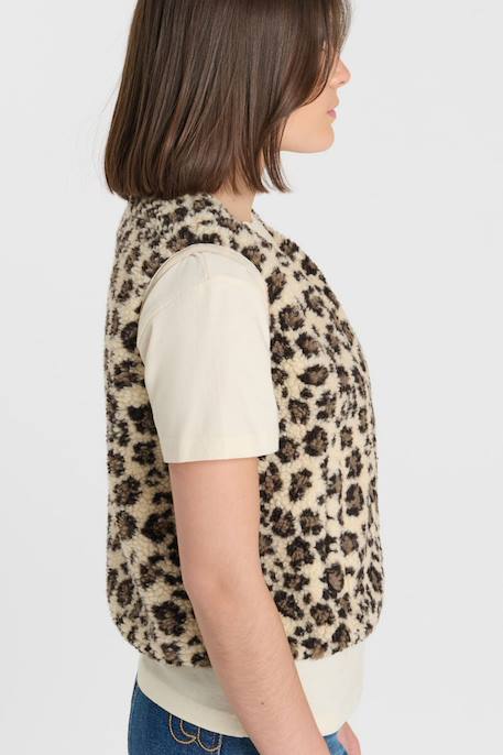 Veste sans manches sanrygi Leo cream 3 - vertbaudet enfant 