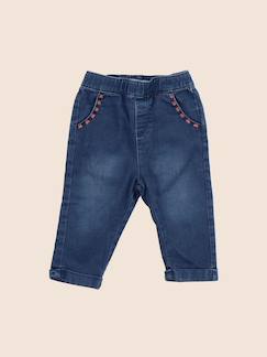 Seconde main-Fille-Pantalon-Jean - 12 mois