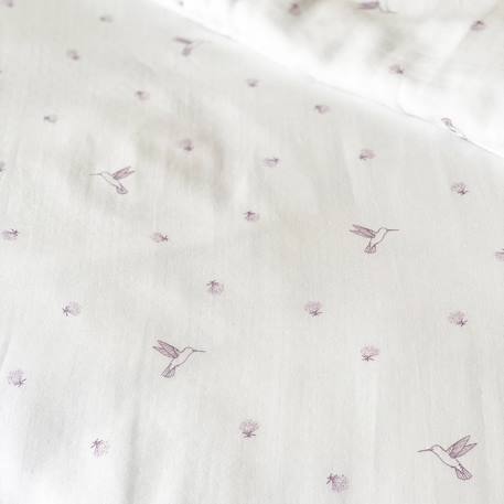 Parure de lit gaze de coton bio Colibri 4 - vertbaudet enfant 
