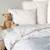 Parure de lit percale coton bio Beige rosé 1 - vertbaudet enfant 