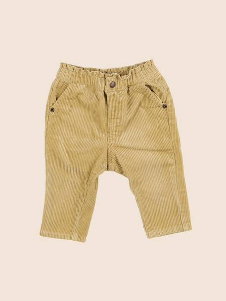 Pantalon - 6 mois Jaune 1 - vertbaudet enfant 