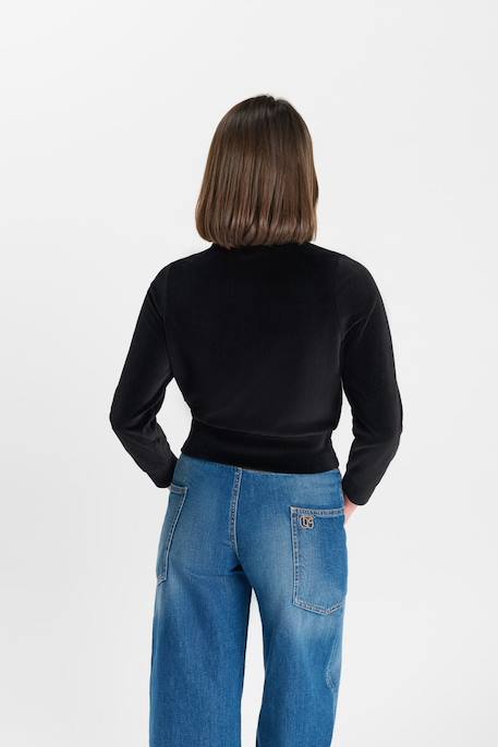Sweat-shirt mendygi Black 4 - vertbaudet enfant 