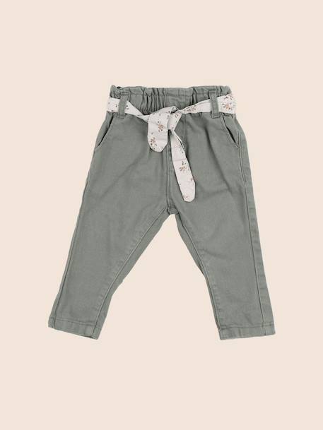Pantalon - 6 mois Vert 1 - vertbaudet enfant 
