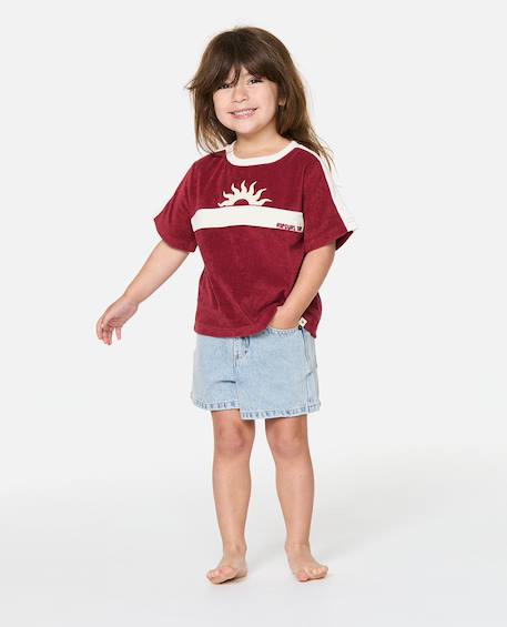 T-shirt à manches courtes fille road trip terry Plum 3 - vertbaudet enfant 