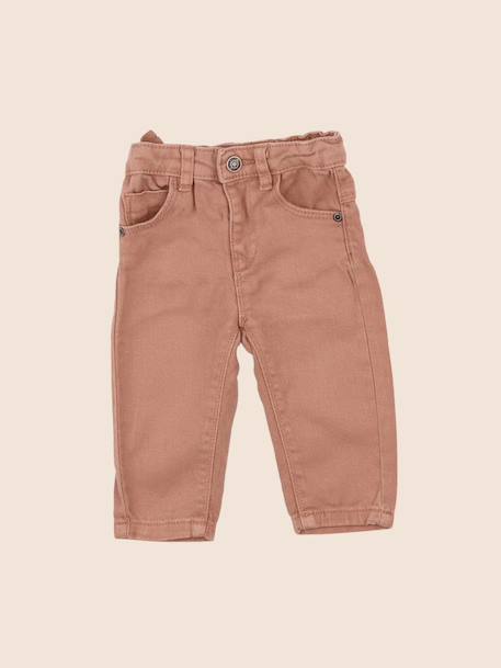 Jean - 6 mois Orange 1 - vertbaudet enfant 