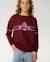 Sweat col rond archive dolphin fille Bone+Dark plum 11 - vertbaudet enfant 