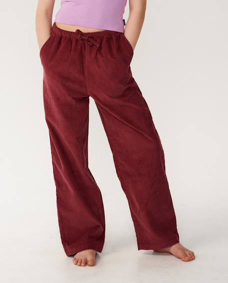 Fille-Pantalon-Pantalon en velour fille keepsakes washed