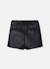 Jupe-short fille en simili cuir avec clous Noir 3 - vertbaudet enfant 
