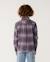 Chemise manches longues en flanelle count enfant Charcoal grey+Kaki rock+Taupe 3 - vertbaudet enfant 