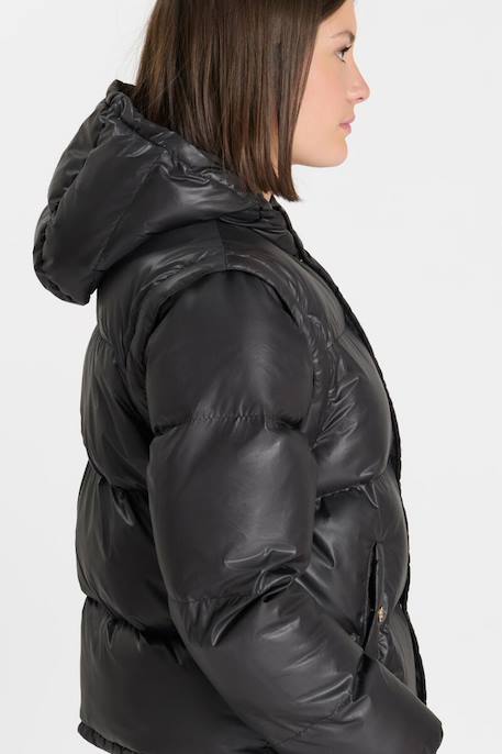Doudoune à capuche ingegi Black 3 - vertbaudet enfant 