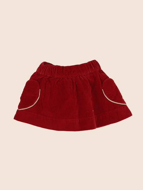 Jupe - 3 mois Rouge 1 - vertbaudet enfant 
