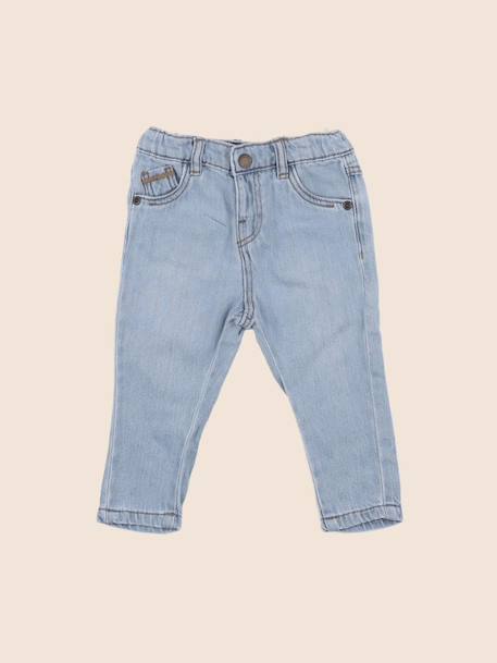 Jean - 6 mois Bleu 1 - vertbaudet enfant 