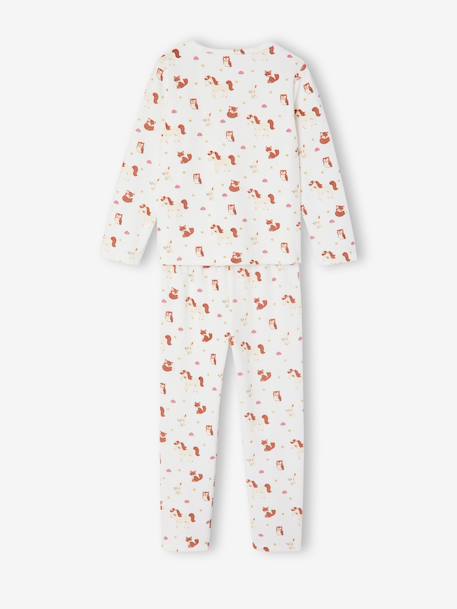 Lot de 2 pyjamas fille écru 8 - vertbaudet enfant 
