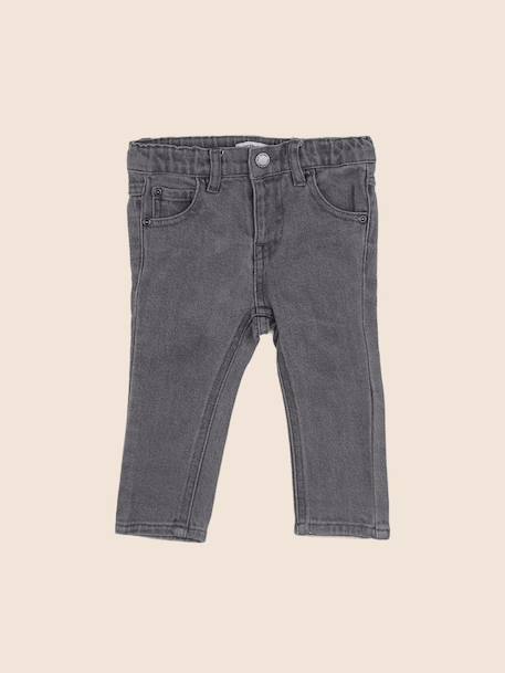 Jean - 12 mois Gris 1 - vertbaudet enfant 