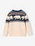 Pull jacquard garçon manches longues blanc chiné 5 - vertbaudet enfant 
