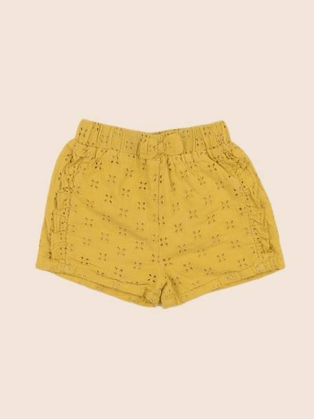 Short - 12 mois Jaune 1 - vertbaudet enfant 