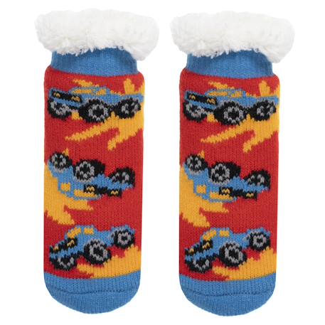 Chaussettes fourrées enfant rouge 1/8 ans Rouge 1 - vertbaudet enfant 