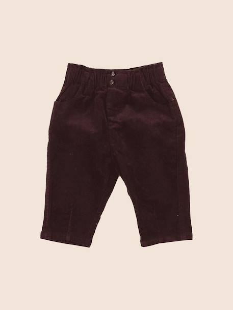 Pantalon - 6 mois Rouge 1 - vertbaudet enfant 