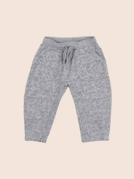 Pantalon - 6 mois Gris 1 - vertbaudet enfant 
