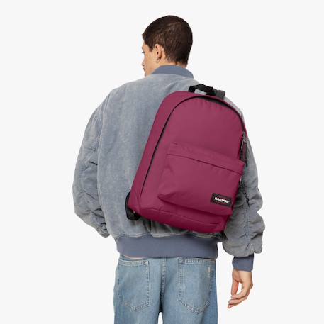 Sac à dos fille modèle out of office Bordeaux burgundy 3 - vertbaudet enfant 