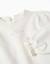 Sweat et jupe-short à carreaux vichy en coton Blanc 4 - vertbaudet enfant 
