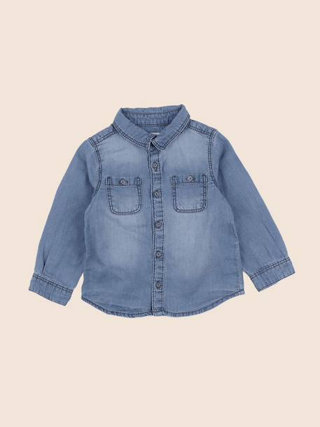 Chemise - 18 mois Bleu 1 - vertbaudet enfant 