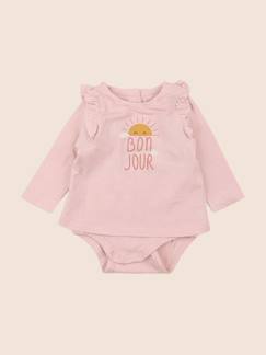 Seconde main-Fille-Body bébé-Body tee-shirt - 3 mois