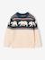 Pull jacquard garçon manches longues blanc chiné 4 - vertbaudet enfant 