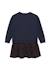 Robe manches longues 100% coton fille Indigo 3 - vertbaudet enfant 
