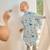 Bavoir boo évolutif 6 mois - 4 ans deep sea Gris 3 - vertbaudet enfant 