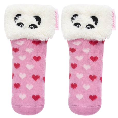 Chaussettes fourrées enfant rose 1/8 ans Rose 1 - vertbaudet enfant 