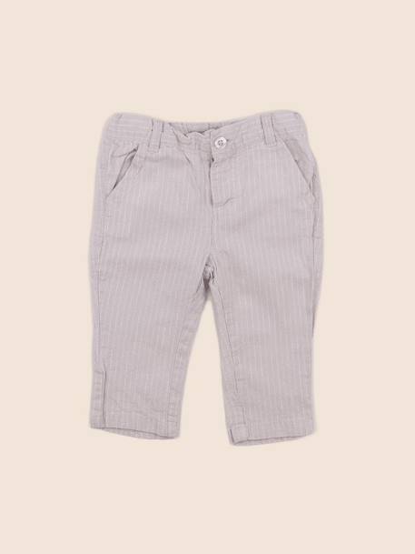 Pantalon - 6 mois Beige 1 - vertbaudet enfant 