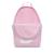 Sac à dos fille imprimé logo Noir 010+Rose 664 7 - vertbaudet enfant 