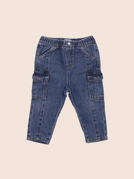 Jean - 9 mois Bleu 1 - vertbaudet enfant 